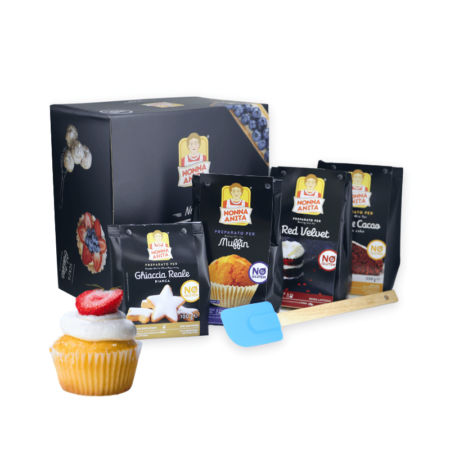 Box Kit per Cupcake con prodotti