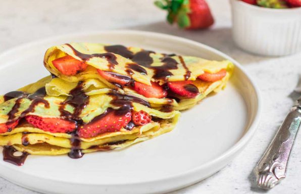 Crepes con cioccolato, Nonna Anita